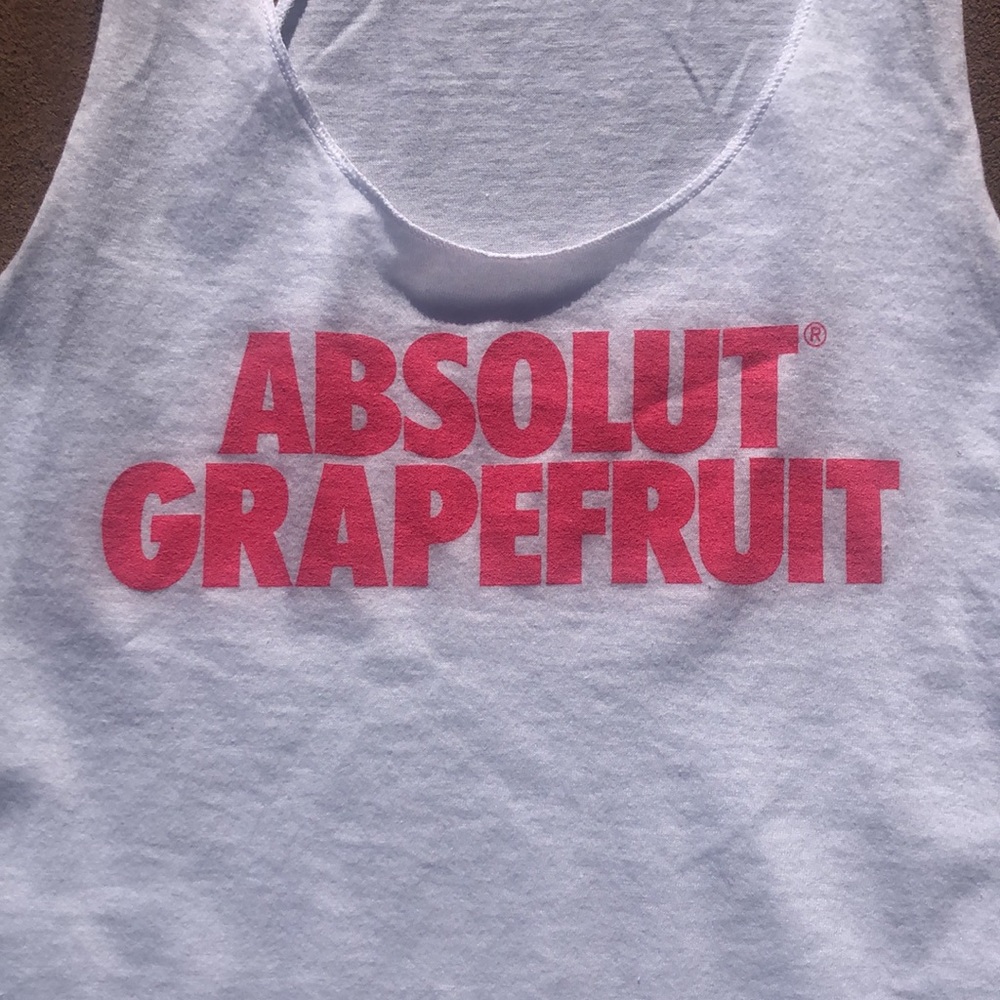 Absolut Grapefruit Vodka Tank - Picture 2 of 3